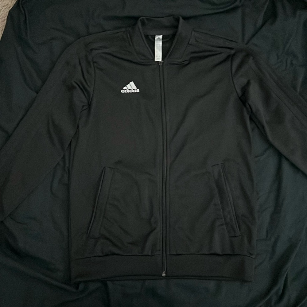 adidas boys 3-Stripes Track Top
